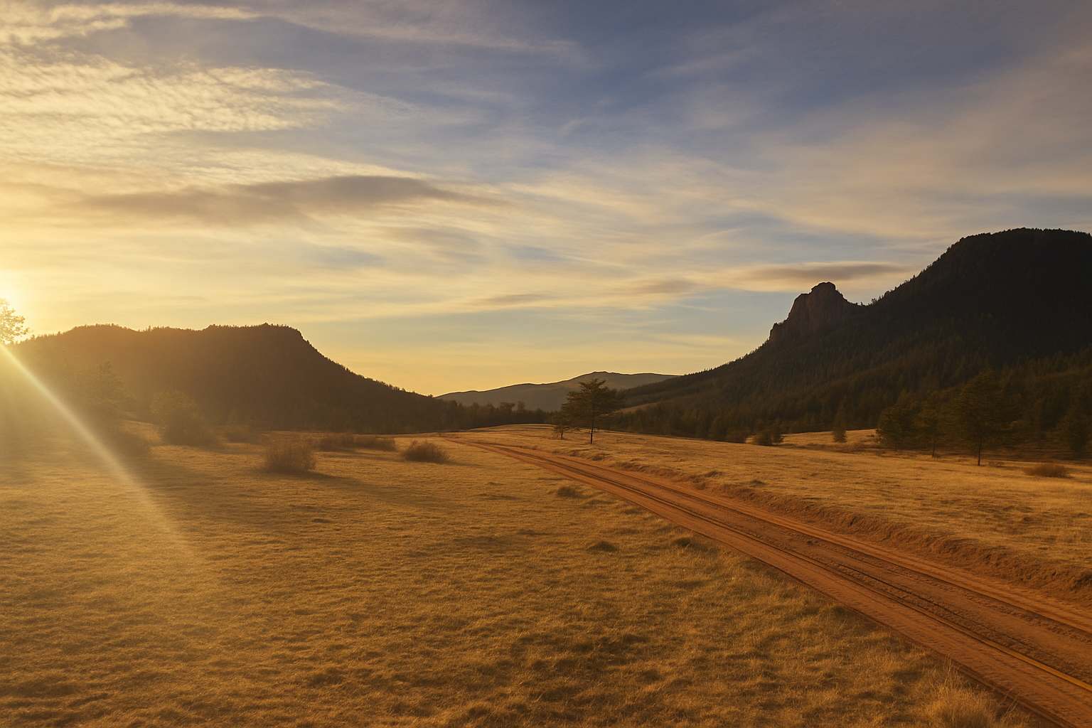 mountains background